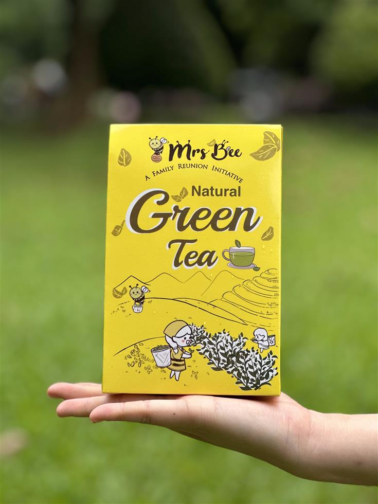 Mrs. Bee 純天然綠茶 (獨立茶包)